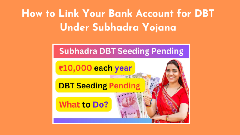 Link Your Bank Account for DBT