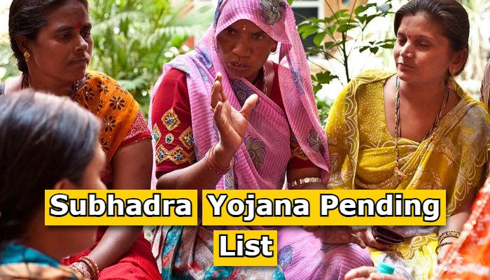 Subhadra Yojana pending list